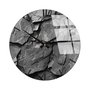 Wallity Reloj de Pared Decorativo de Cristal Multicolor 40 cm